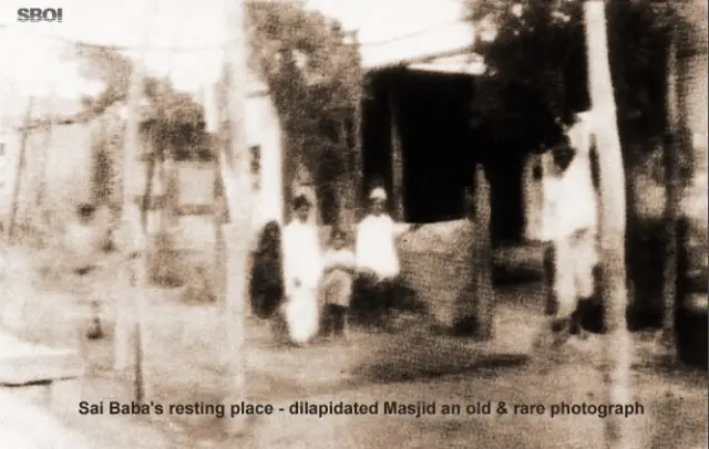 Original photo of Sai Baba